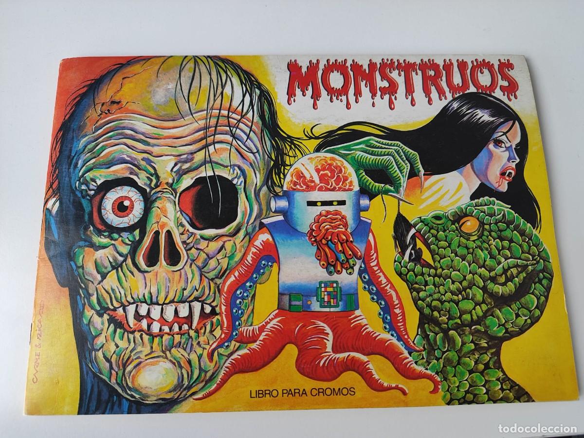 Coleccionismo &aacute;lbum: Album de cromos Monstruos - Foto 1