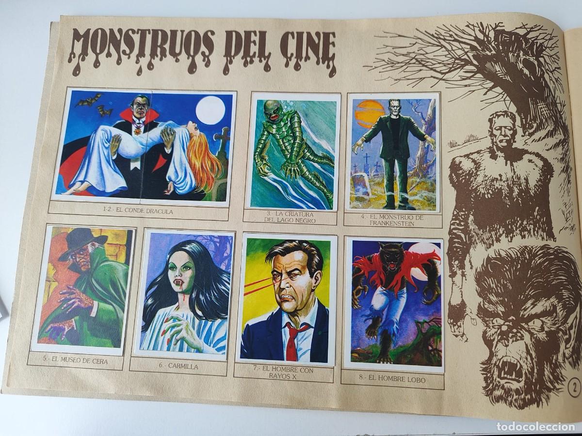 Coleccionismo &aacute;lbum: Album de cromos Monstruos - Foto 8