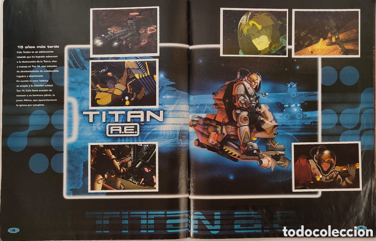 Coleccionismo &aacute;lbum: &Aacute;lbum Sticker Tit&aacute;n A.E. Panini - Foto 3