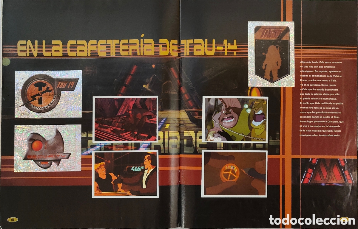 Coleccionismo &aacute;lbum: &Aacute;lbum Sticker Tit&aacute;n A.E. Panini - Foto 4