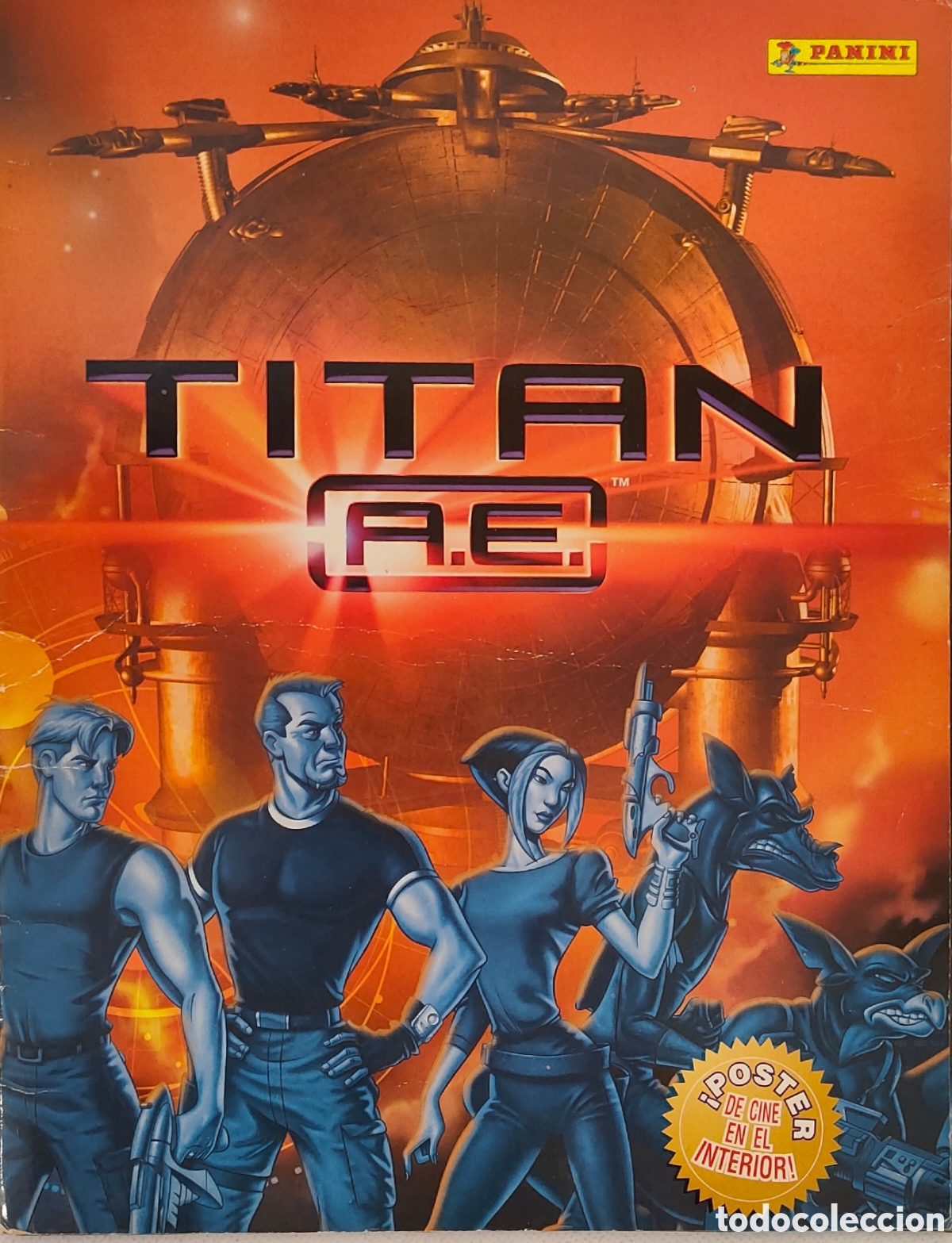 Coleccionismo &aacute;lbum: &Aacute;lbum Sticker Tit&aacute;n A.E. Panini - Foto 1
