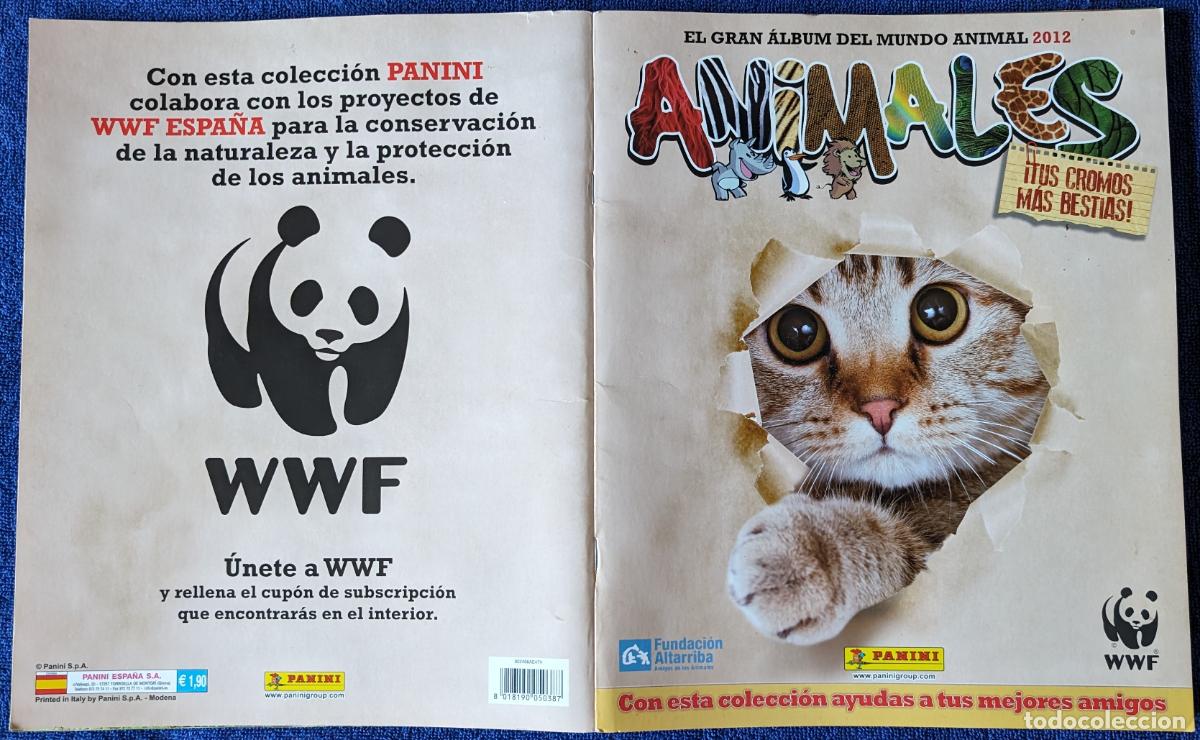 Coleccionismo &aacute;lbum: Animales - Panini (2012) &iexcl;Completo e impecable! - Foto 12