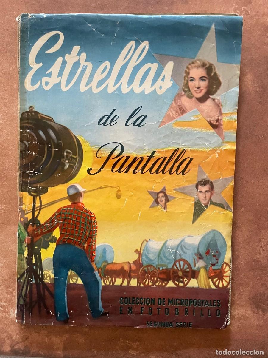 Coleccionismo &aacute;lbum: ESTRELLAS DE LA PANTALLA 1955 COMPLETO - Foto 1