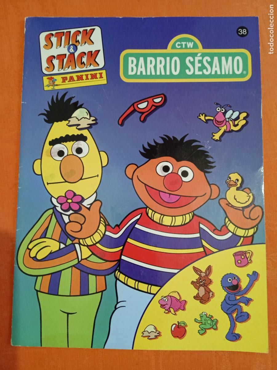 Coleccionismo &aacute;lbum: ALB&Uacute;M - STICK & STACK - BARRIO S&Eacute;SAMO - PANINI - Foto 1