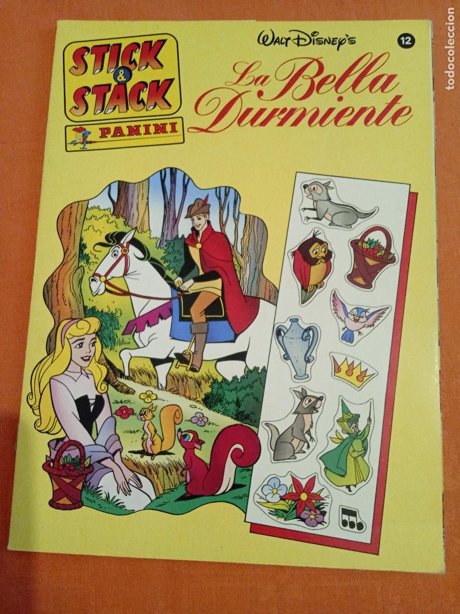 Coleccionismo &aacute;lbum: ALB&Uacute;M - STICK & STACK - LA BELLA DURMIENTE - PANINI - Foto 1