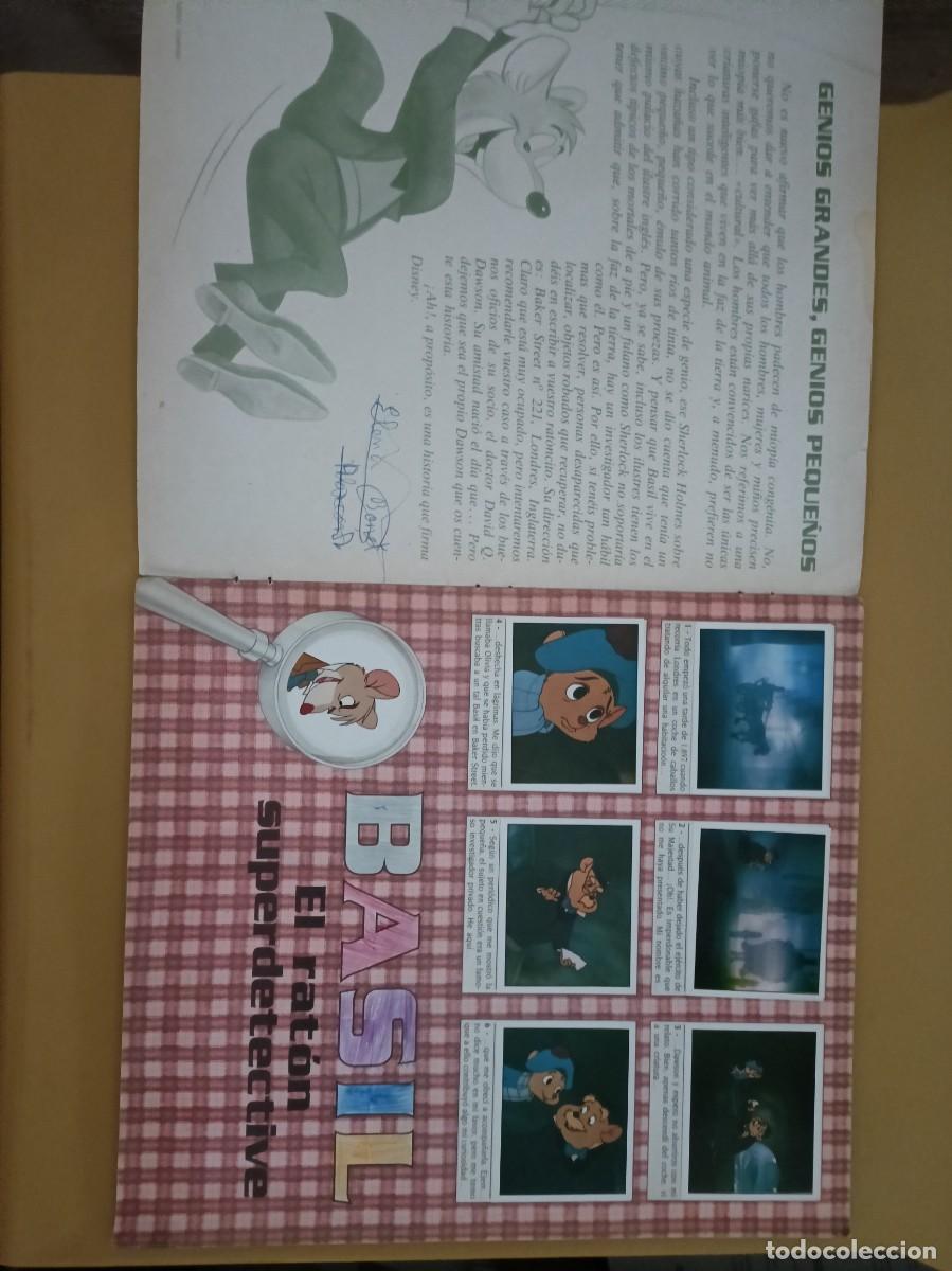 Coleccionismo &aacute;lbum: basil, el raton superdetective - Foto 2