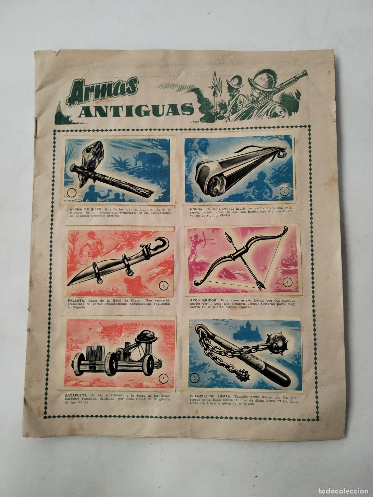 Collectable Albums: ALBUM DE CROMOS COMPLETO HISTORIA DE LAS ARMAS- c132