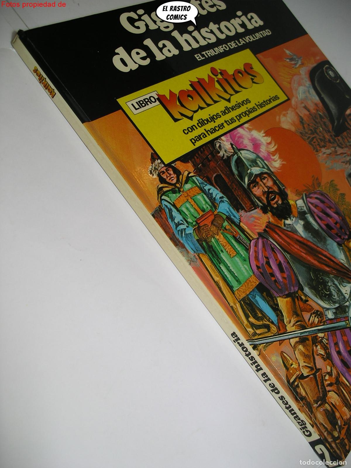 Colecionismo Caderneta: Libro Kalkitos Serie Maxi tomo 2, Gigantes de la historia, muy buen estado, 1978, OFERTA!!!, B4