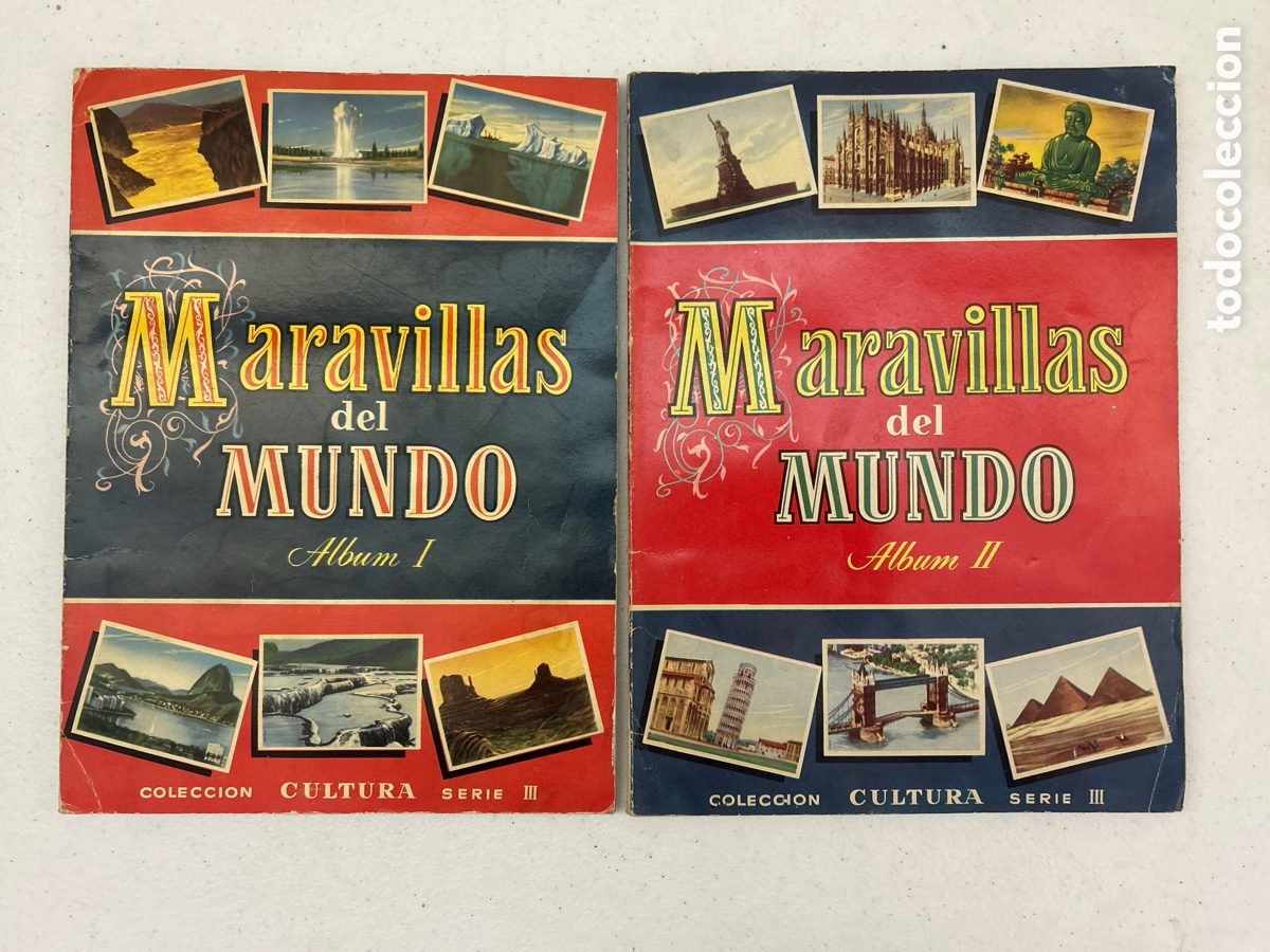 Colecionismo Caderneta: Completos maravilla del mundo 1 y 2