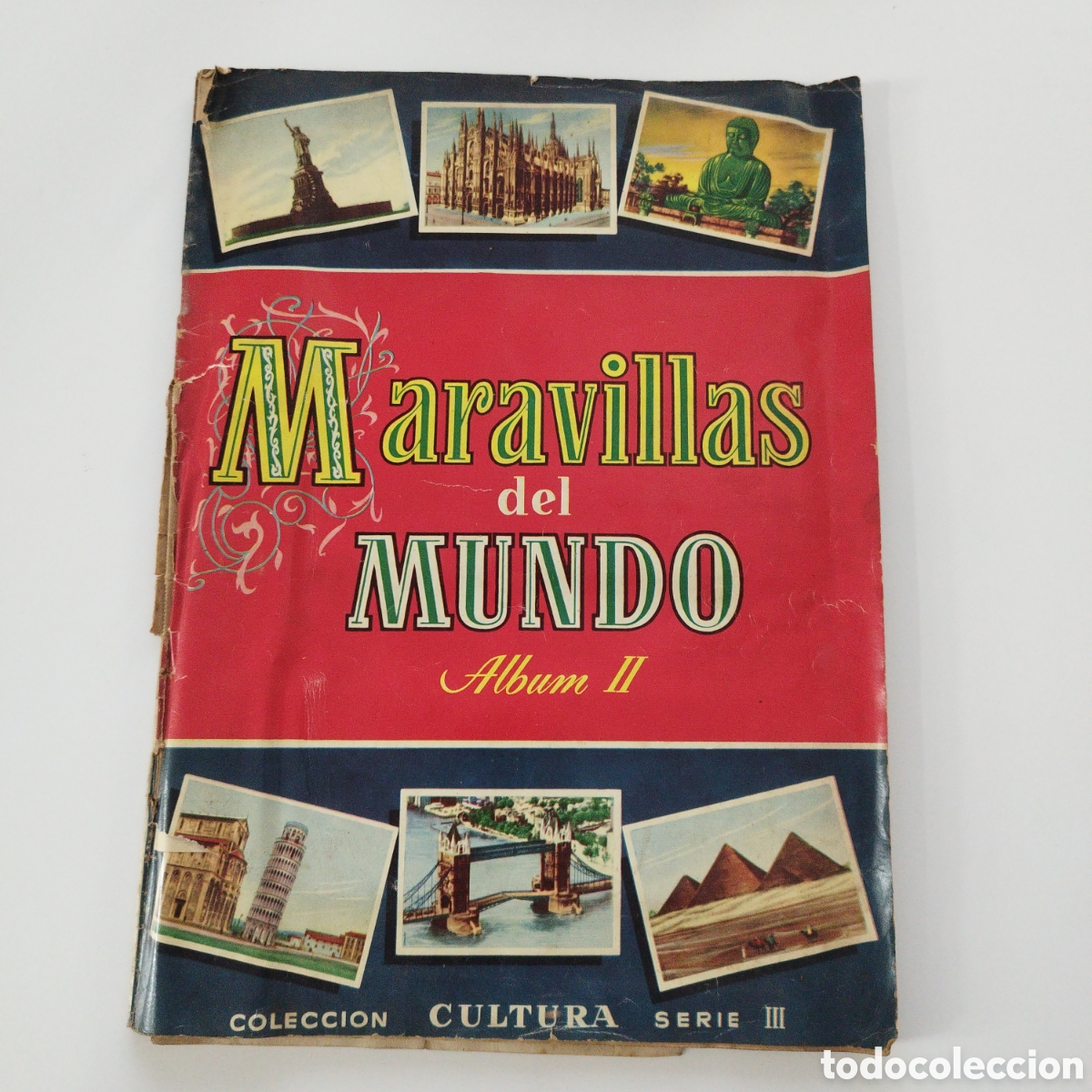 Collectable Albums: ALBUM CROMOS / MARAVILLAS DEL MUNDO 2 / CASI COMPLETO ( VER FOTOS )