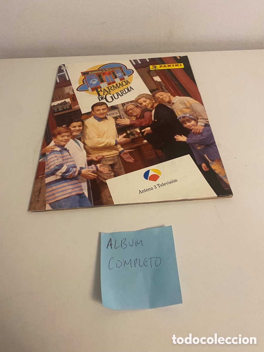 Colecionismo Caderneta: &Aacute;lbum de cromos de Farmacia de Guardia. Panini. (89)