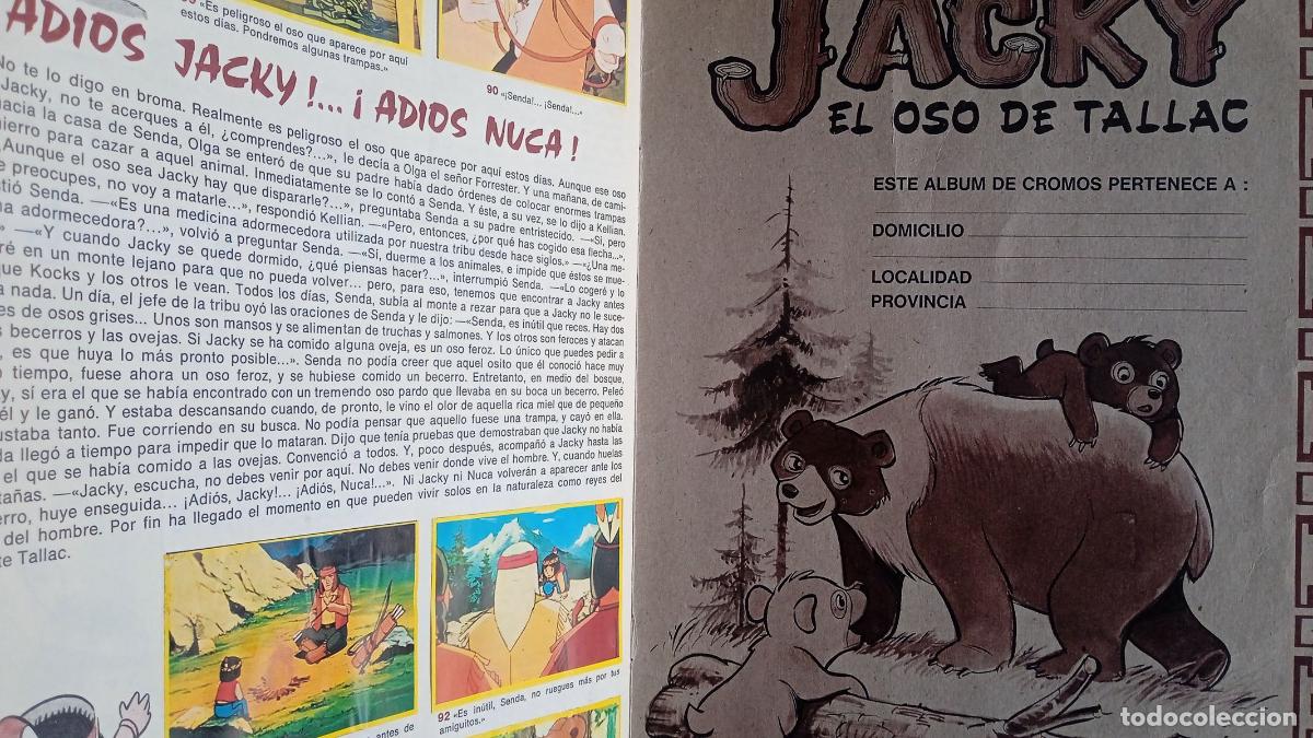 Coleccionismo &aacute;lbum: JACKY EL OSO DE TALLAC DANONE COMPLETO - Foto 10