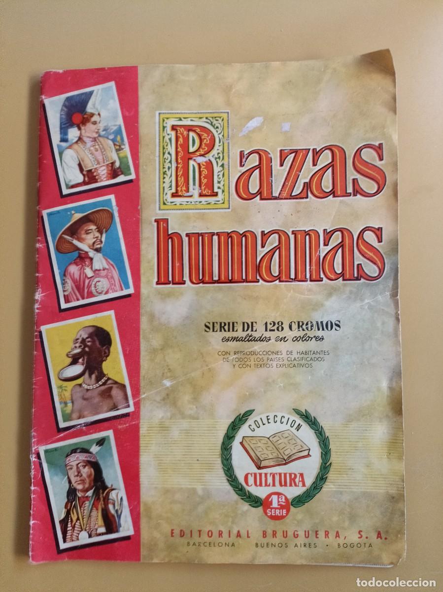 Coleccionismo &aacute;lbum: razas humanas, editorial bruguera - Foto 1