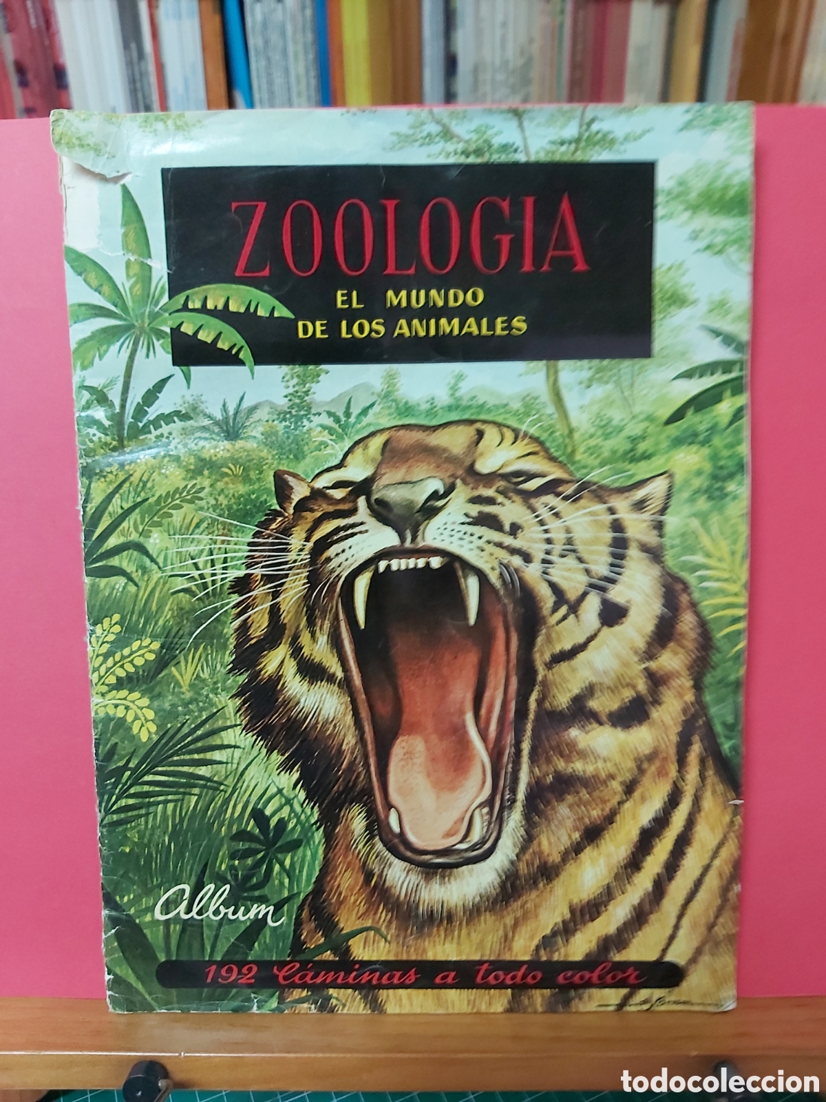 Collectionnisme Album: * ZOOLOGIA EL MUNDO DE LOS ANIMALES * ALBUM 192 CROMOS COMPLETO * EDICIONES FERCA 1961 *