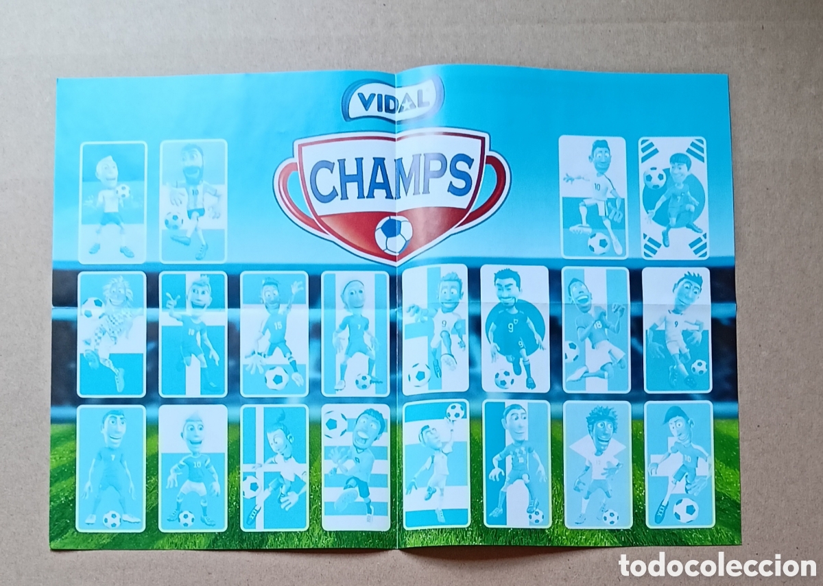 Coleccionismo &aacute;lbum: Colecci&oacute;n completa Champs de chicles vidal - Foto 3