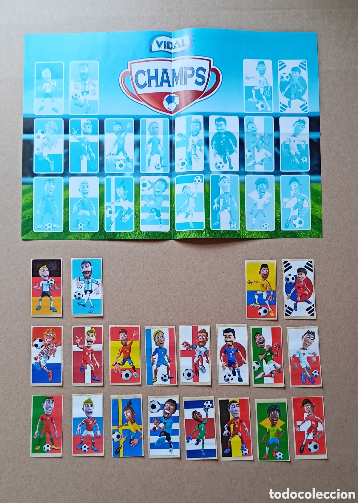 Coleccionismo &aacute;lbum: Colecci&oacute;n completa Champs de chicles vidal - Foto 1