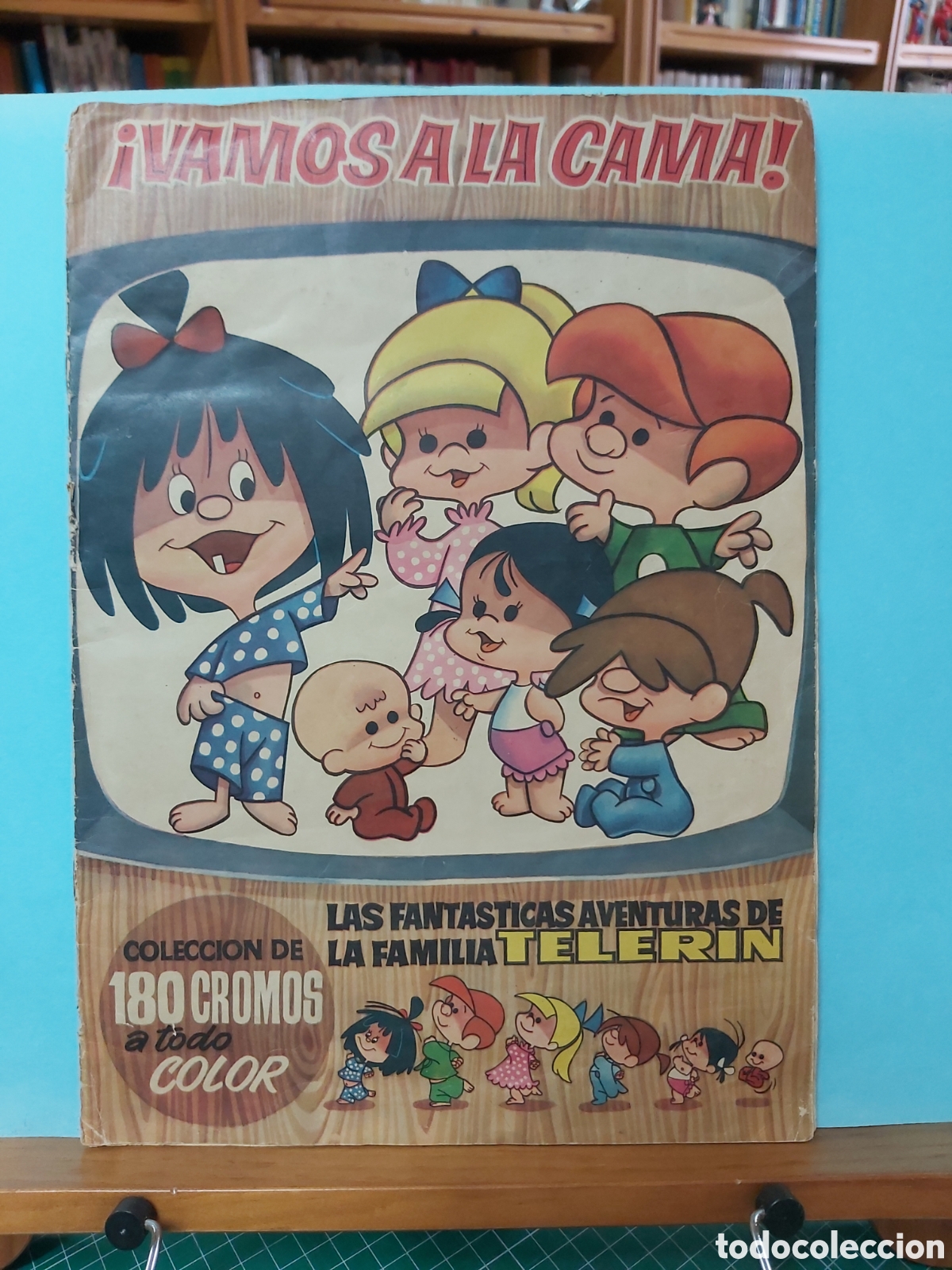 Collectable Albums: * ALBUM DE CROMOS &iexcl;VAMOS A LA CAMA! LAS FANTASTICAS AVENTURAS DE LA FAMILIA TELERIN * BRUGUERA 1965*