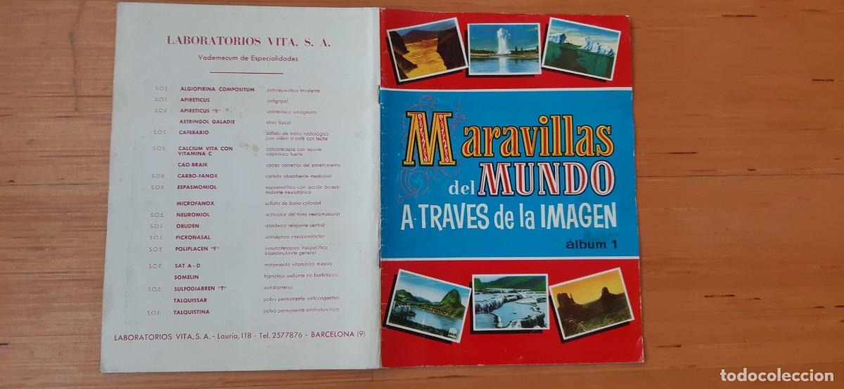 Collectable Albums: &Aacute;lbum completo Maravillas del Mundo.Buen estado