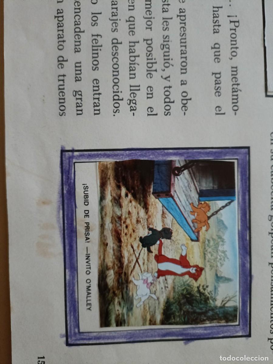 Coleccionismo &aacute;lbum: los aristogatos, album error - Foto 6