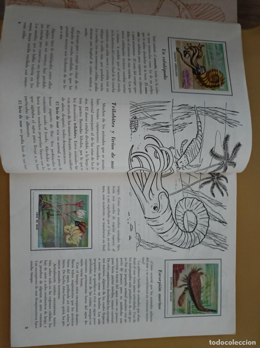Coleccionismo &aacute;lbum: animales del pasado, editorial novaro - Foto 2