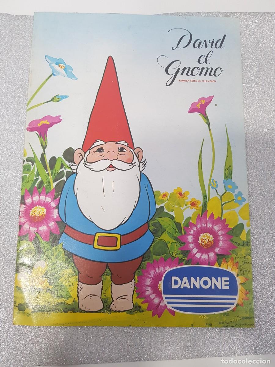 Coleccionismo &aacute;lbum: ALBUM DANONE DAVID EL GNOMO COMPLETO - Foto 1
