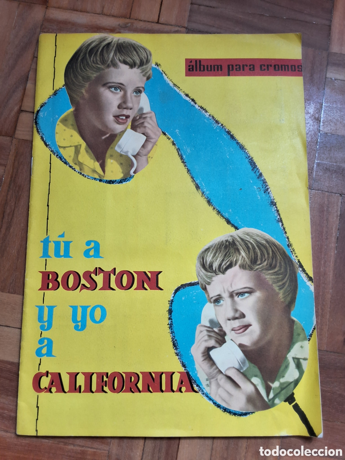 Collectable Albums: Tu a Boston yo a California album cromos COMPLETO a&ntilde;o 1962 edita fher