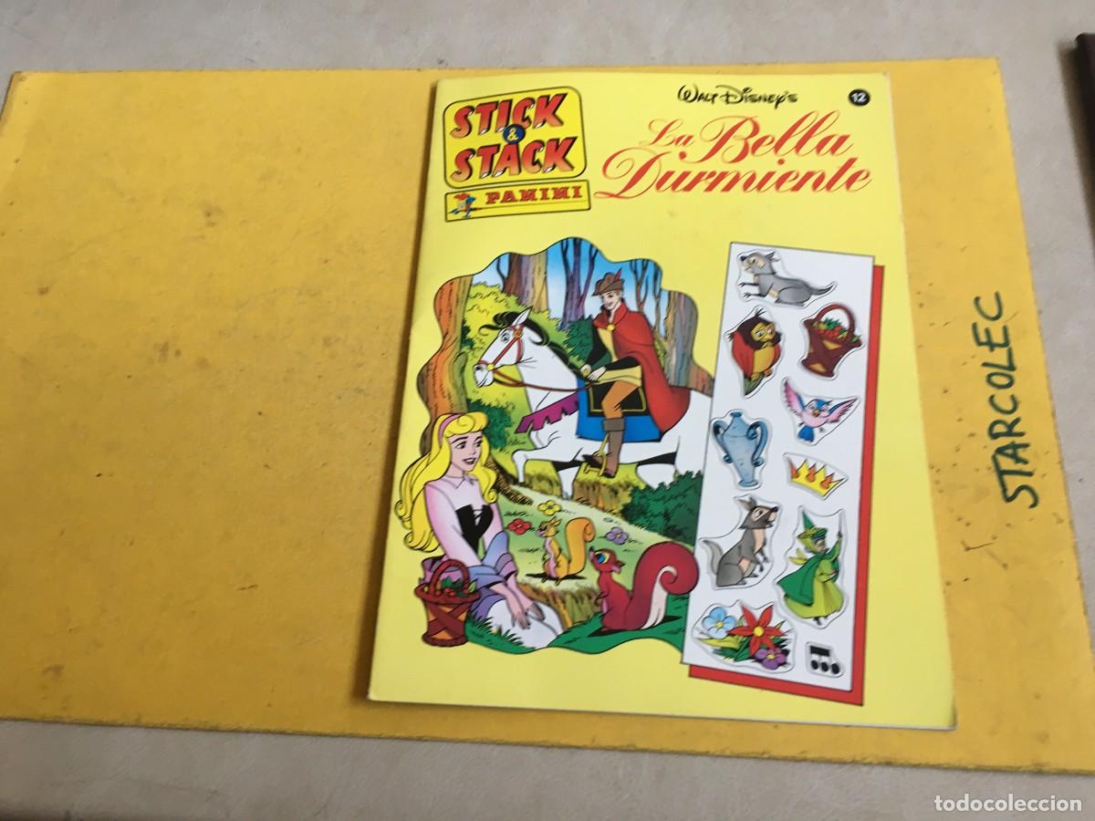 Coleccionismo &aacute;lbum: ALBUM COMPLETO LA BELLA DURMIENTE STICK AND STACK, PANINI - Foto 1