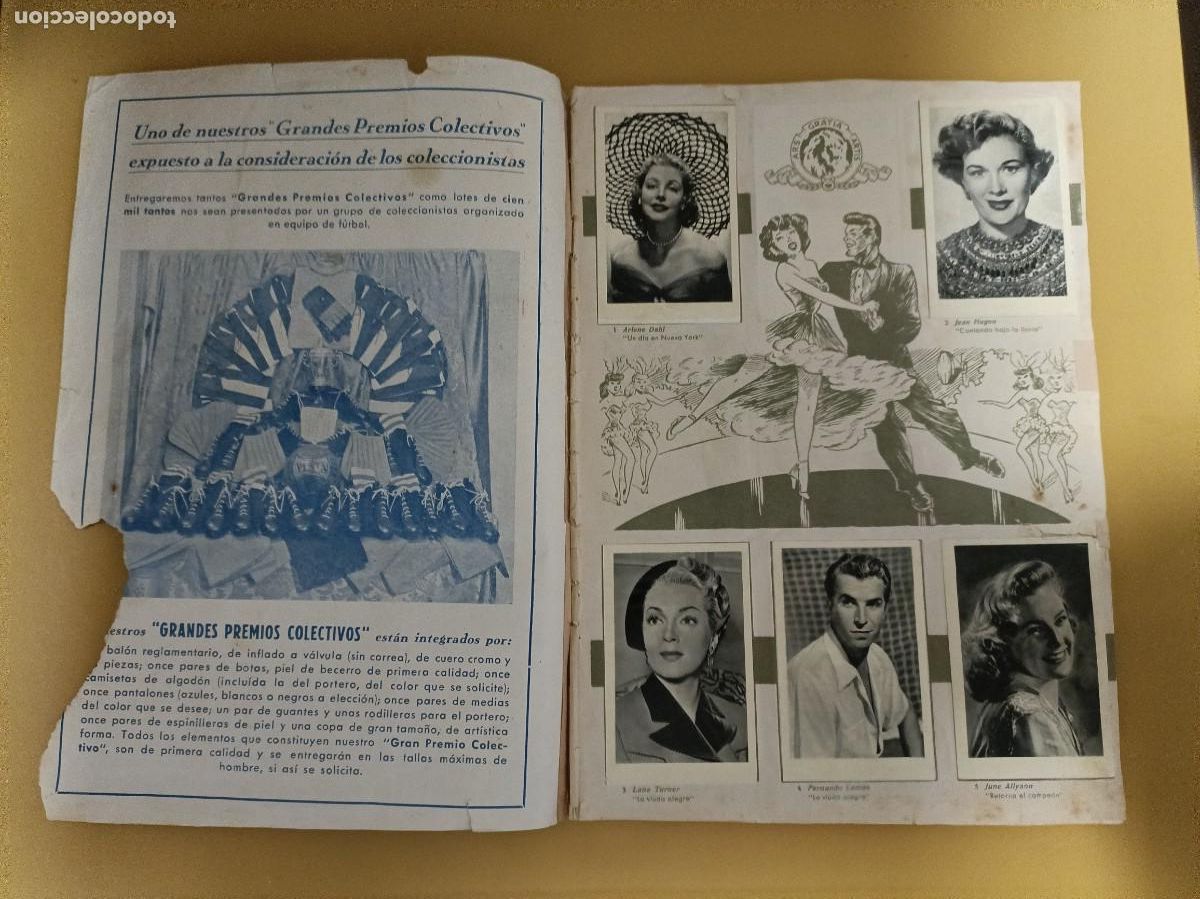 Coleccionismo &aacute;lbum: estrellas de la pantalla - Foto 2