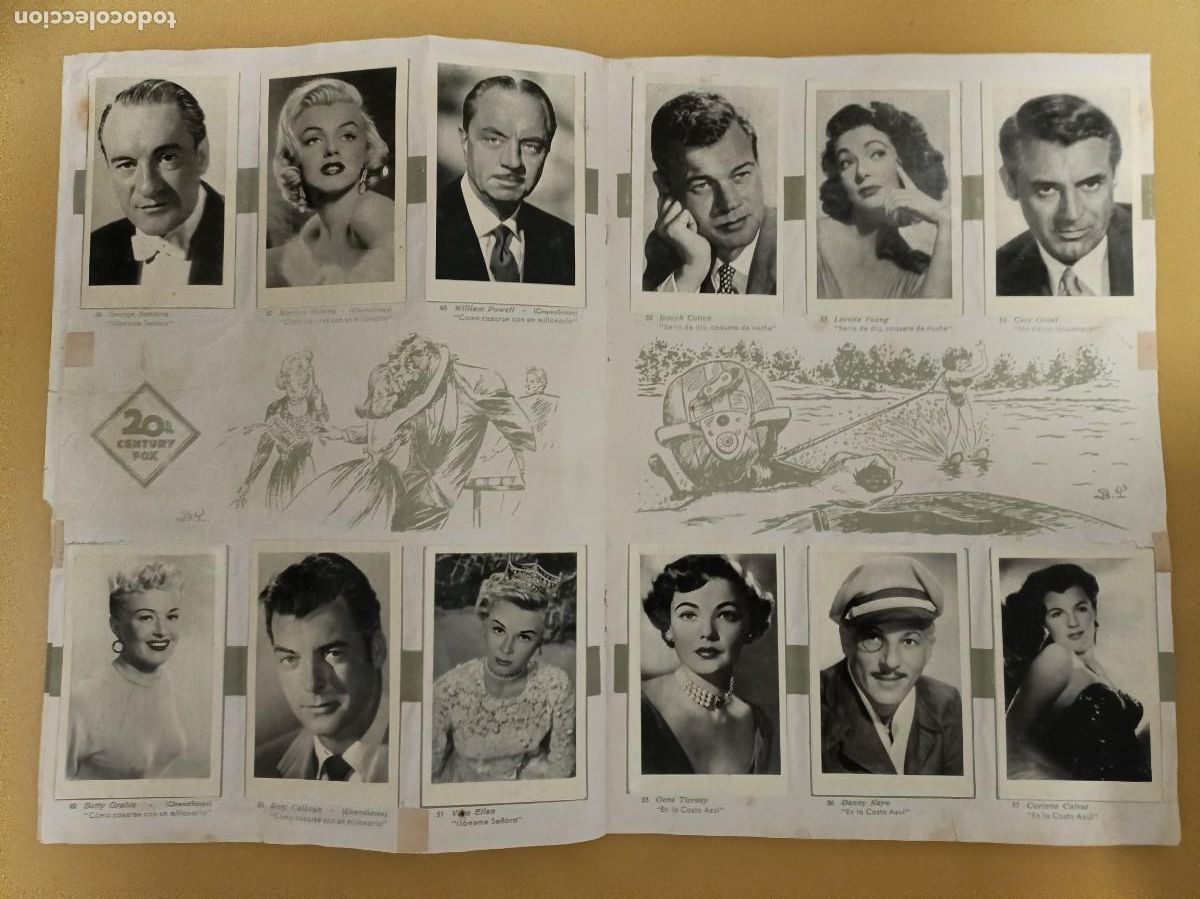 Coleccionismo &aacute;lbum: estrellas de la pantalla - Foto 4