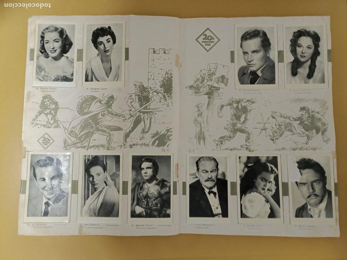 Coleccionismo &aacute;lbum: estrellas de la pantalla - Foto 5