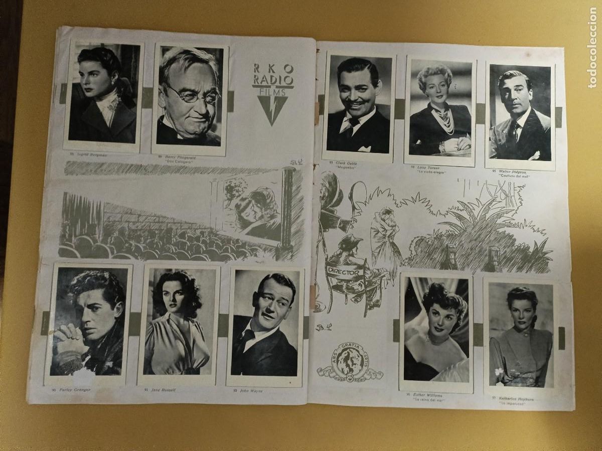 Coleccionismo &aacute;lbum: estrellas de la pantalla - Foto 12