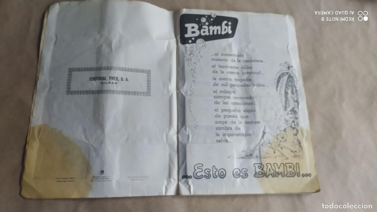 Coleccionismo &aacute;lbum: ALBUM BAMBI COMPLETO - Foto 3