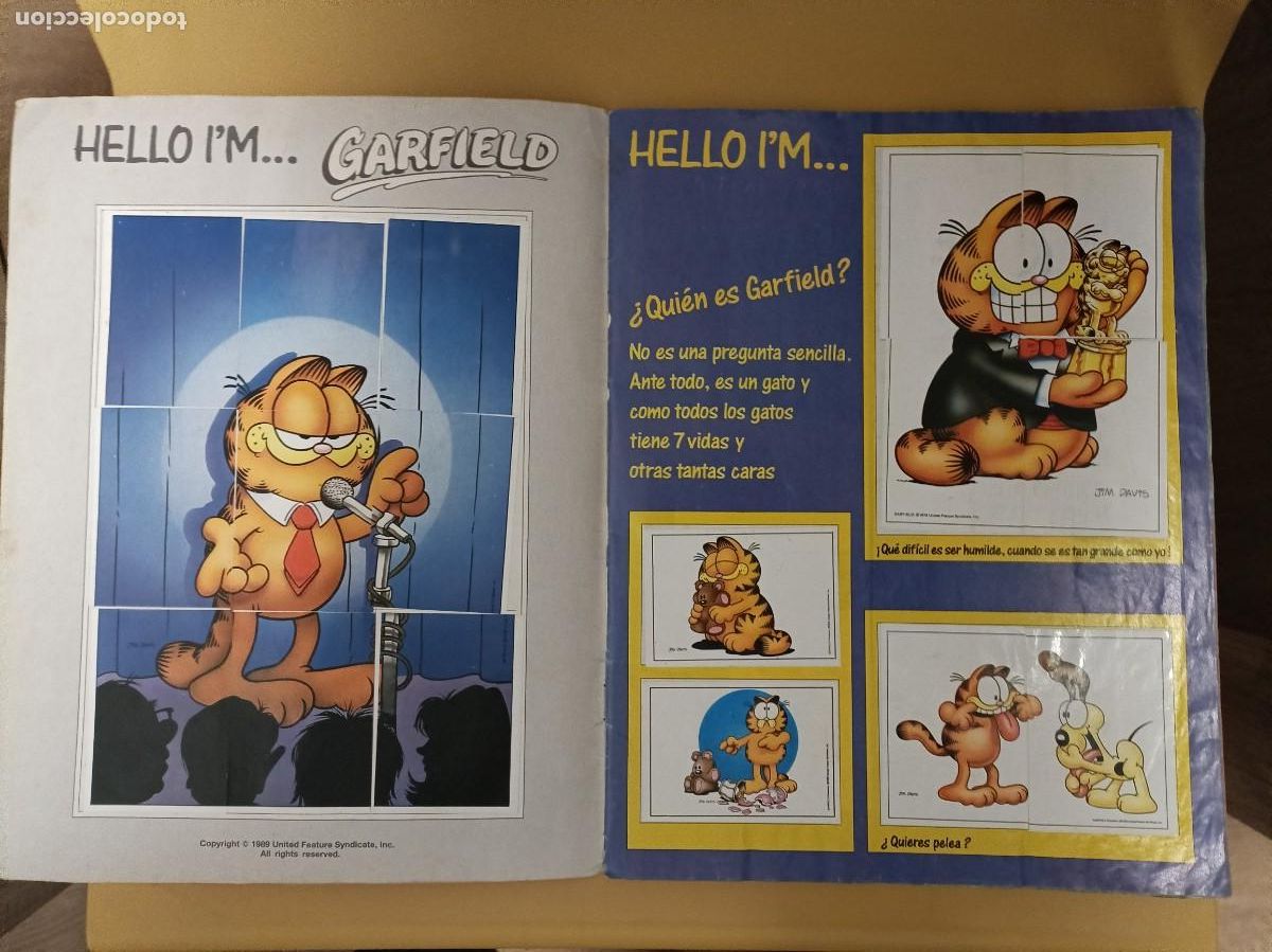 Coleccionismo &aacute;lbum: el album de garfield - Foto 2