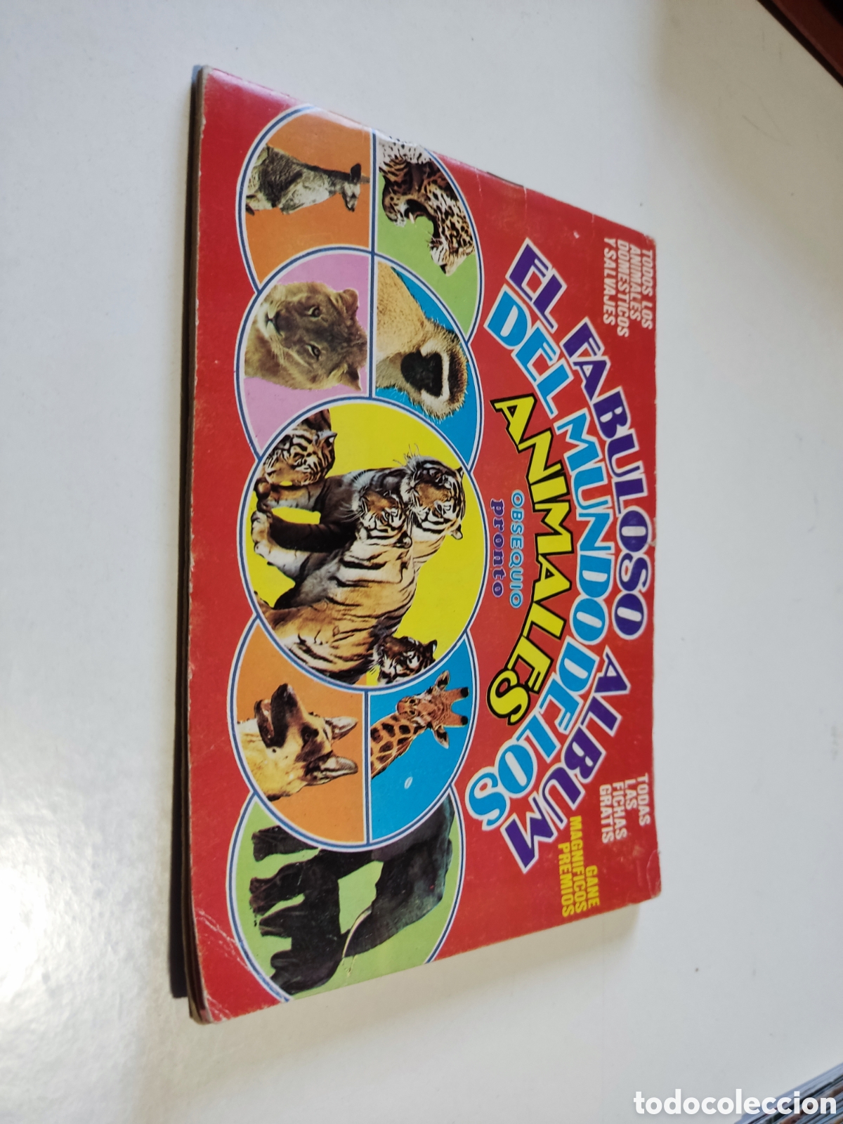 Collectionnisme Album: Album del Mundo de los animales obsequio pronto