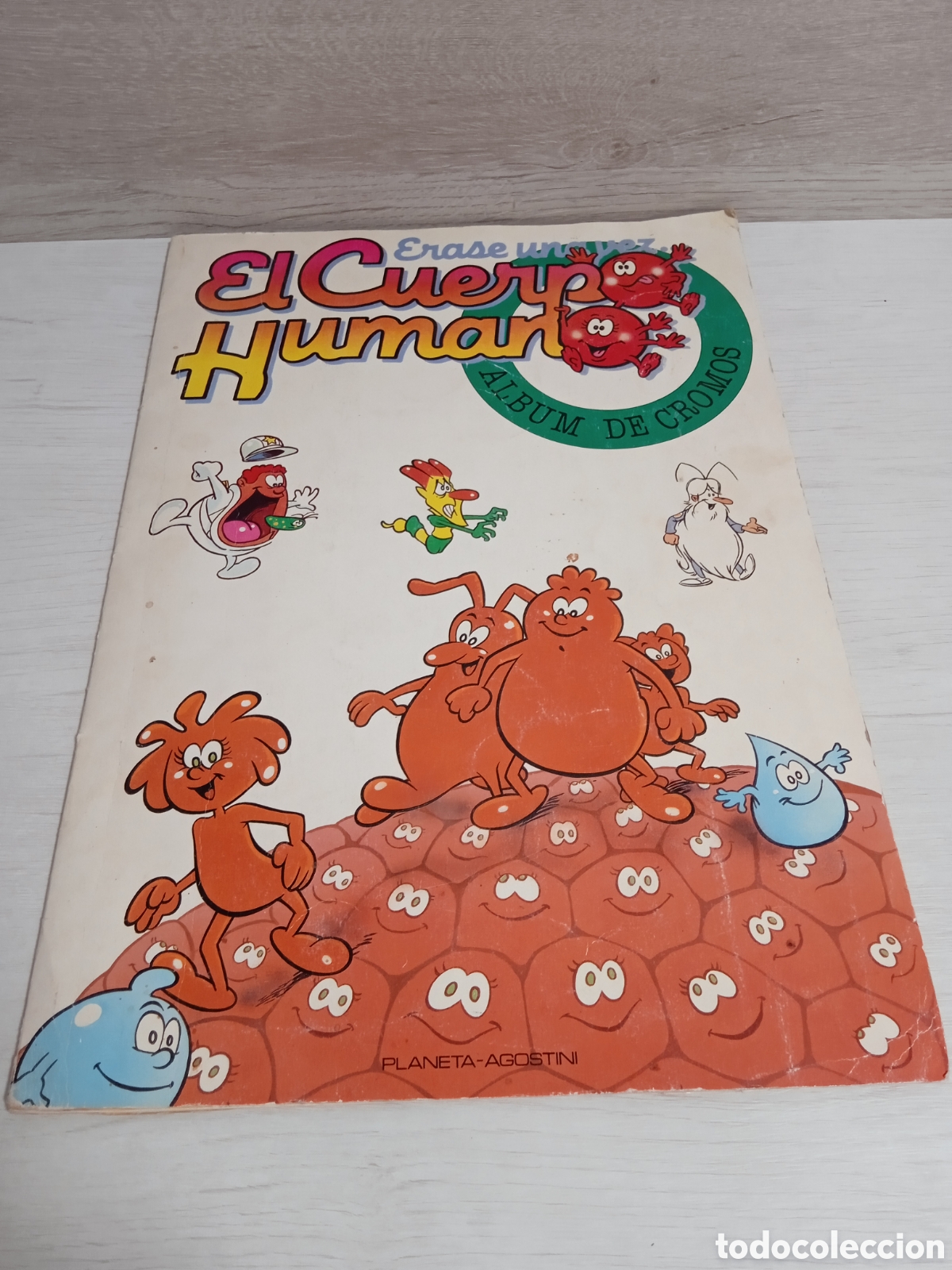 Colecionismo Caderneta: ALBUM COMPLETO DE CROMOS ERASE UNA VEZ EL CUERPO HUMANO DE PLANETA AGOSTINI