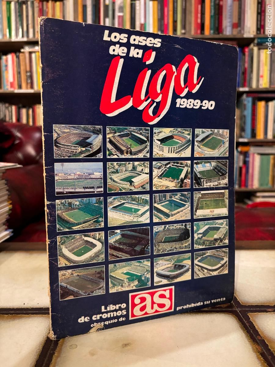 Coleccionismo &Aacute;lbum: Los Ases de la Liga 1989-1990. ALBUM COMPLETO