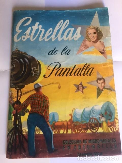 Coleccionismo &aacute;lbum: ESTRELLAS DE LA PANTALLA 2&ordf; SERIE - Foto 1