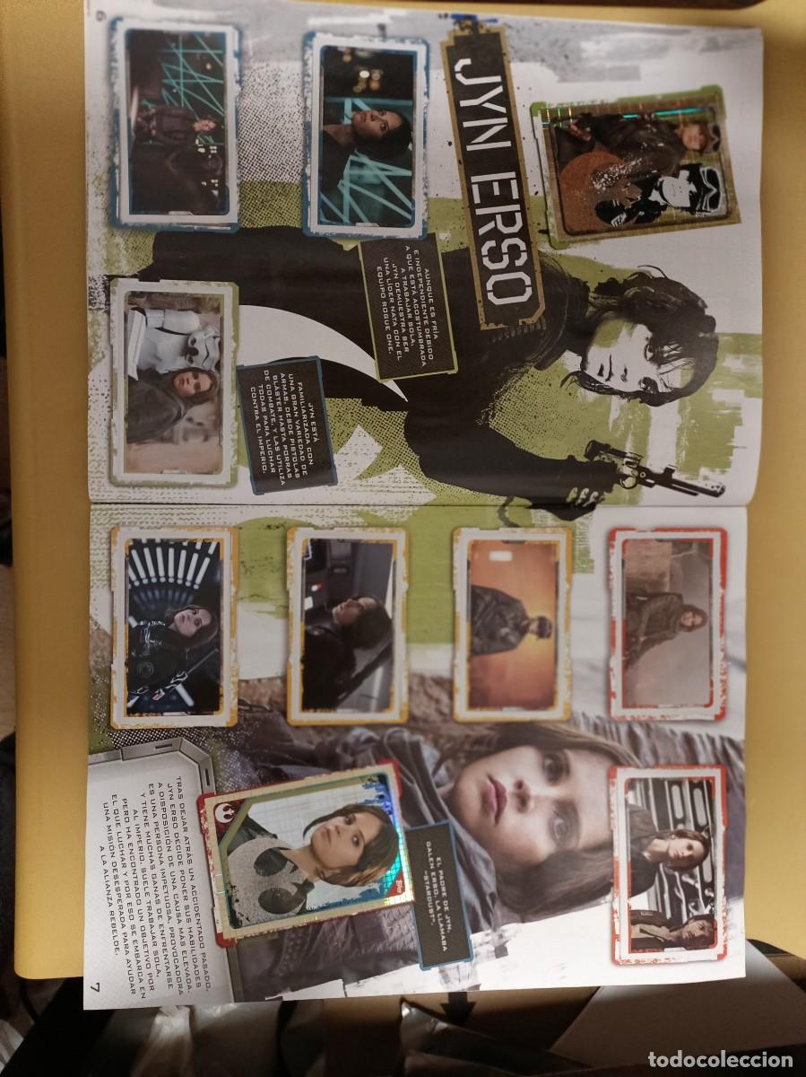 Coleccionismo &aacute;lbum: star wars rogue one, completo - Foto 5