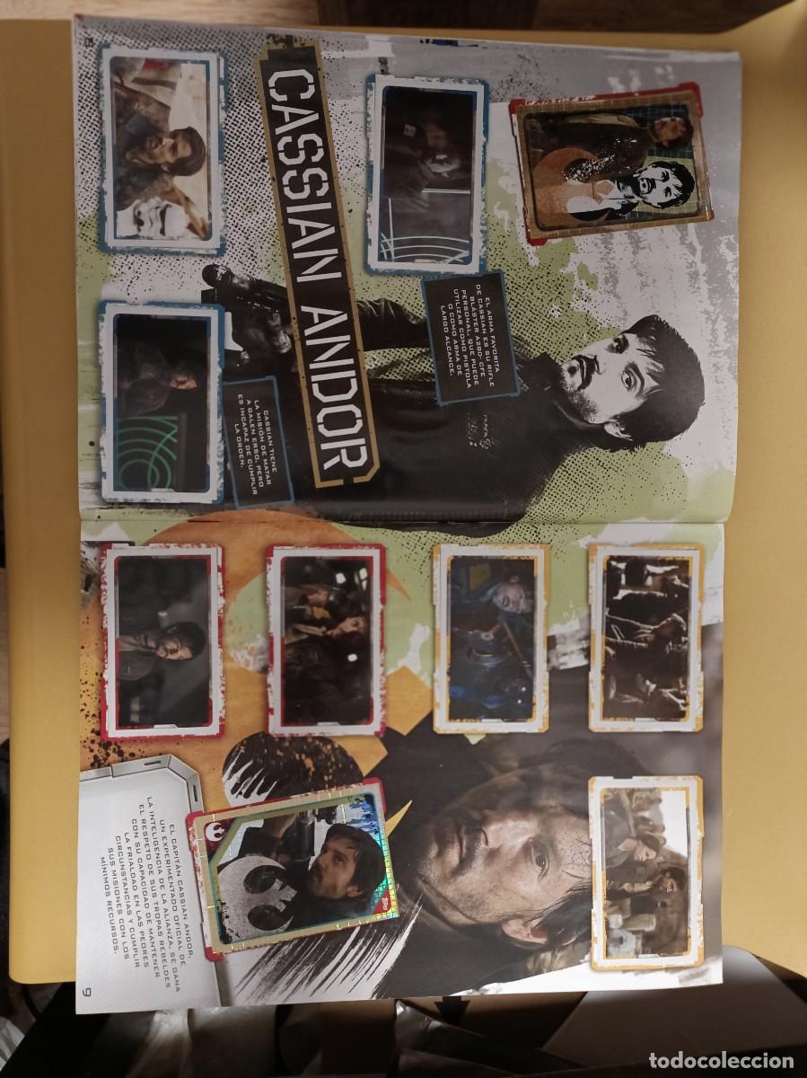 Coleccionismo &aacute;lbum: star wars rogue one, completo - Foto 6