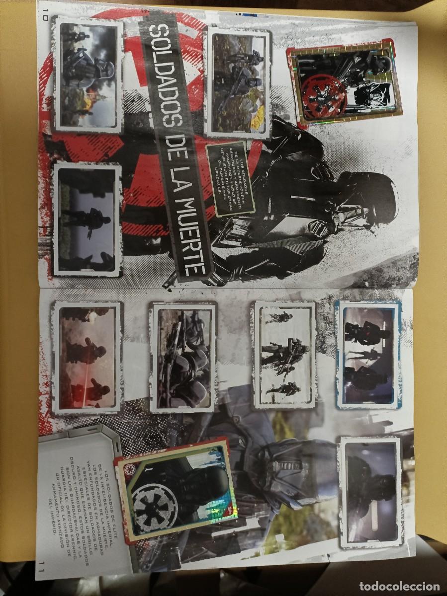 Coleccionismo &aacute;lbum: star wars rogue one, completo - Foto 7
