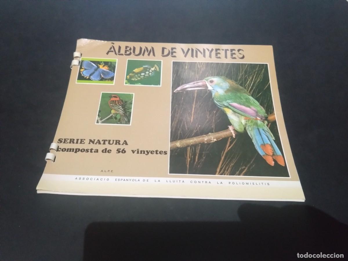 Colecionismo Caderneta: ALBUM DE VINYETES SERIE NATURA - ALPE , LEER Descipcion