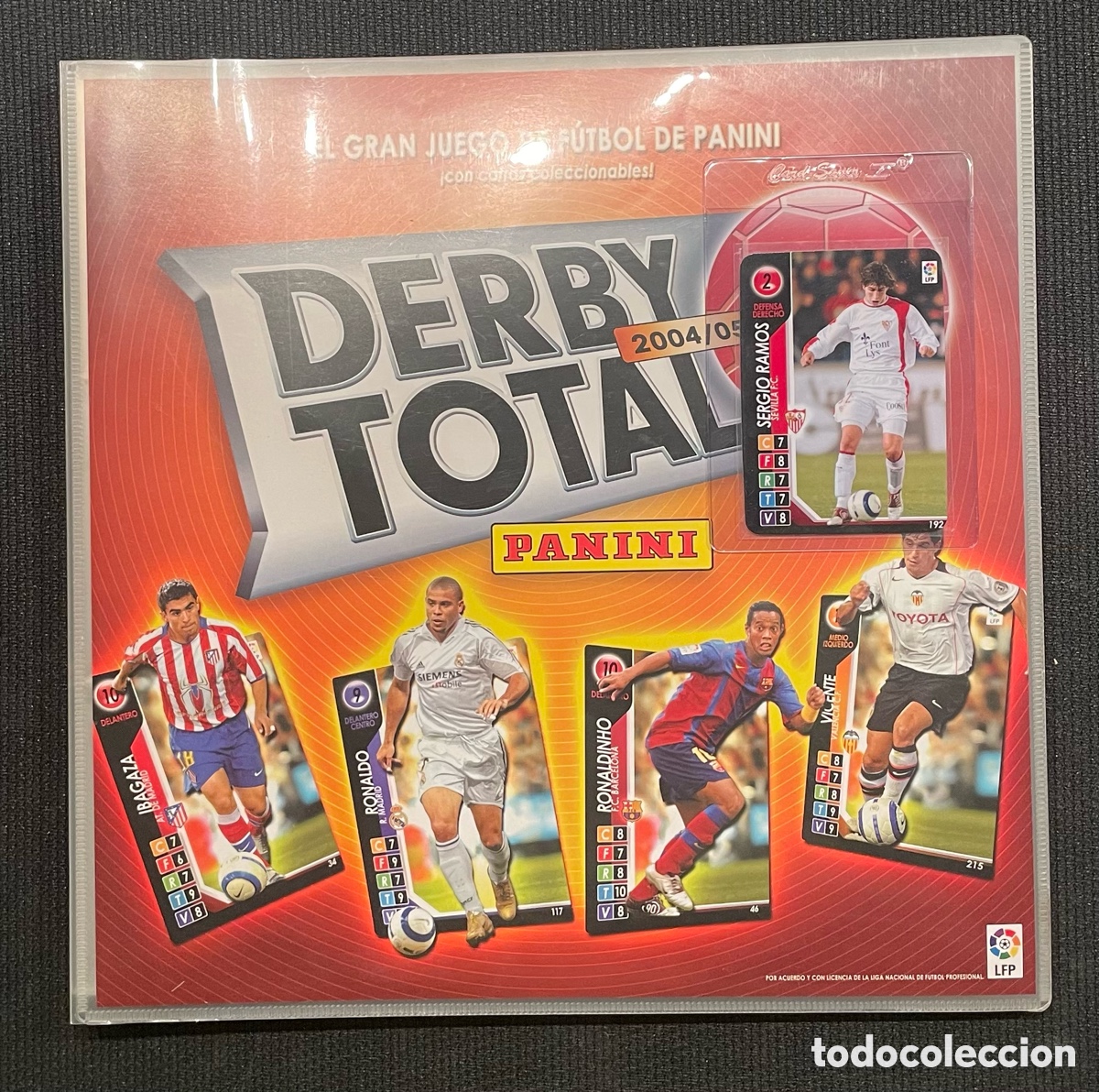 Collectionnisme Album: Derby Total 2004 Completa (288 cromos) Ramos Rookie Incluye 24 de juego
