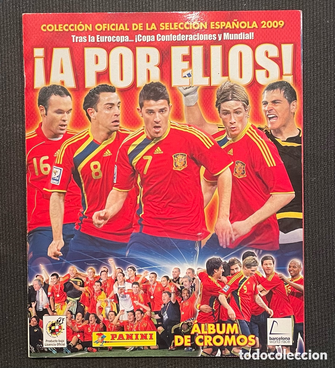 Collectionnisme Album: A por ellos 2009 para Mundial 2010 Panini