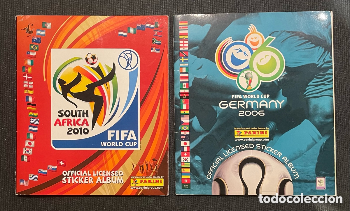 Collectionnisme Album: Mundial 2006 y 2010 Panini