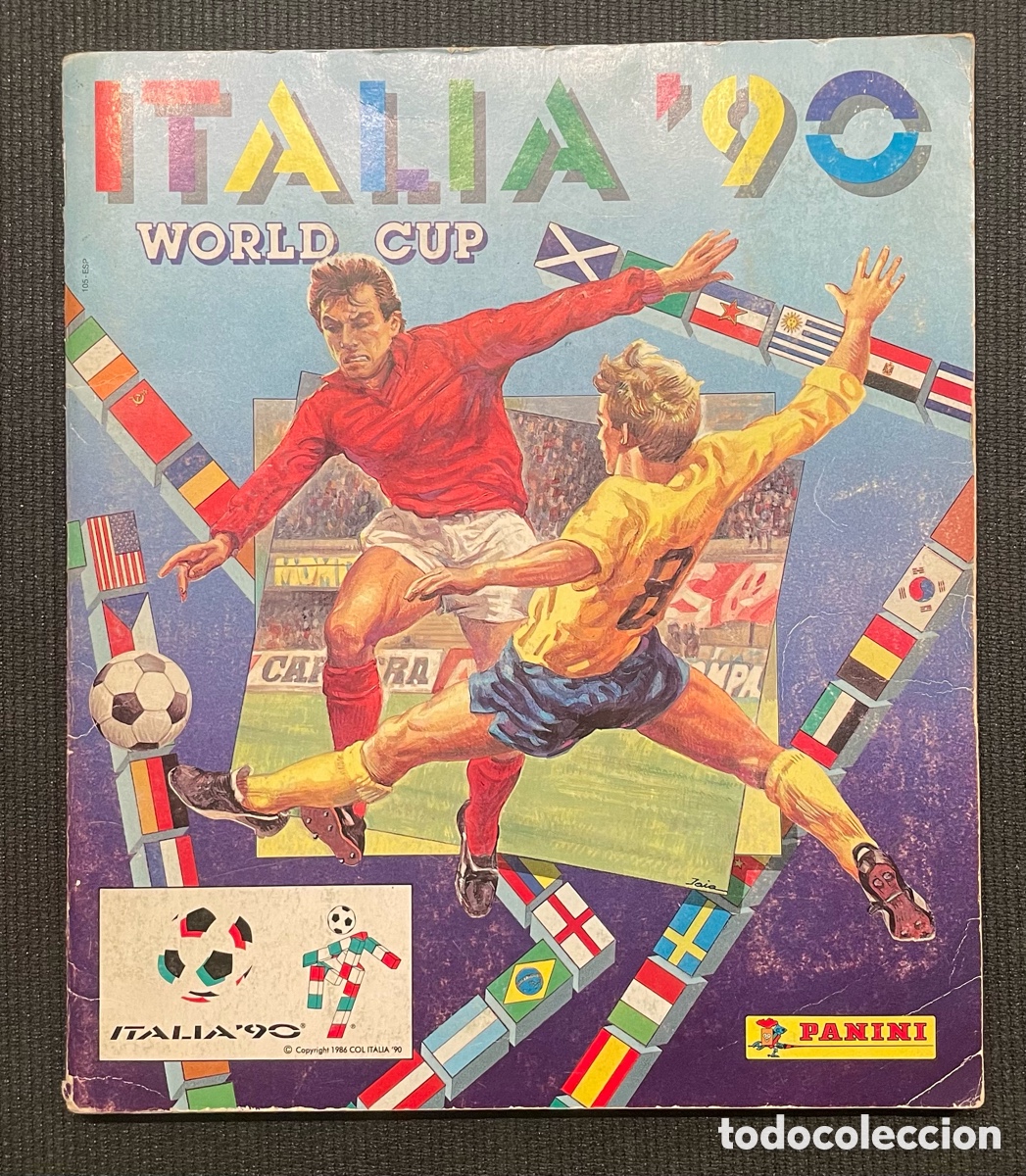 Collectionnisme Album: Italia 90 (resultados escritos) Panini