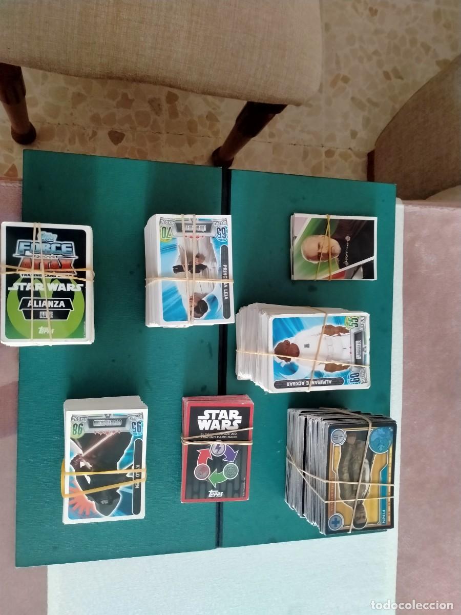 Coleccionismo &aacute;lbum: cromos de star wars gran lote - Foto 1