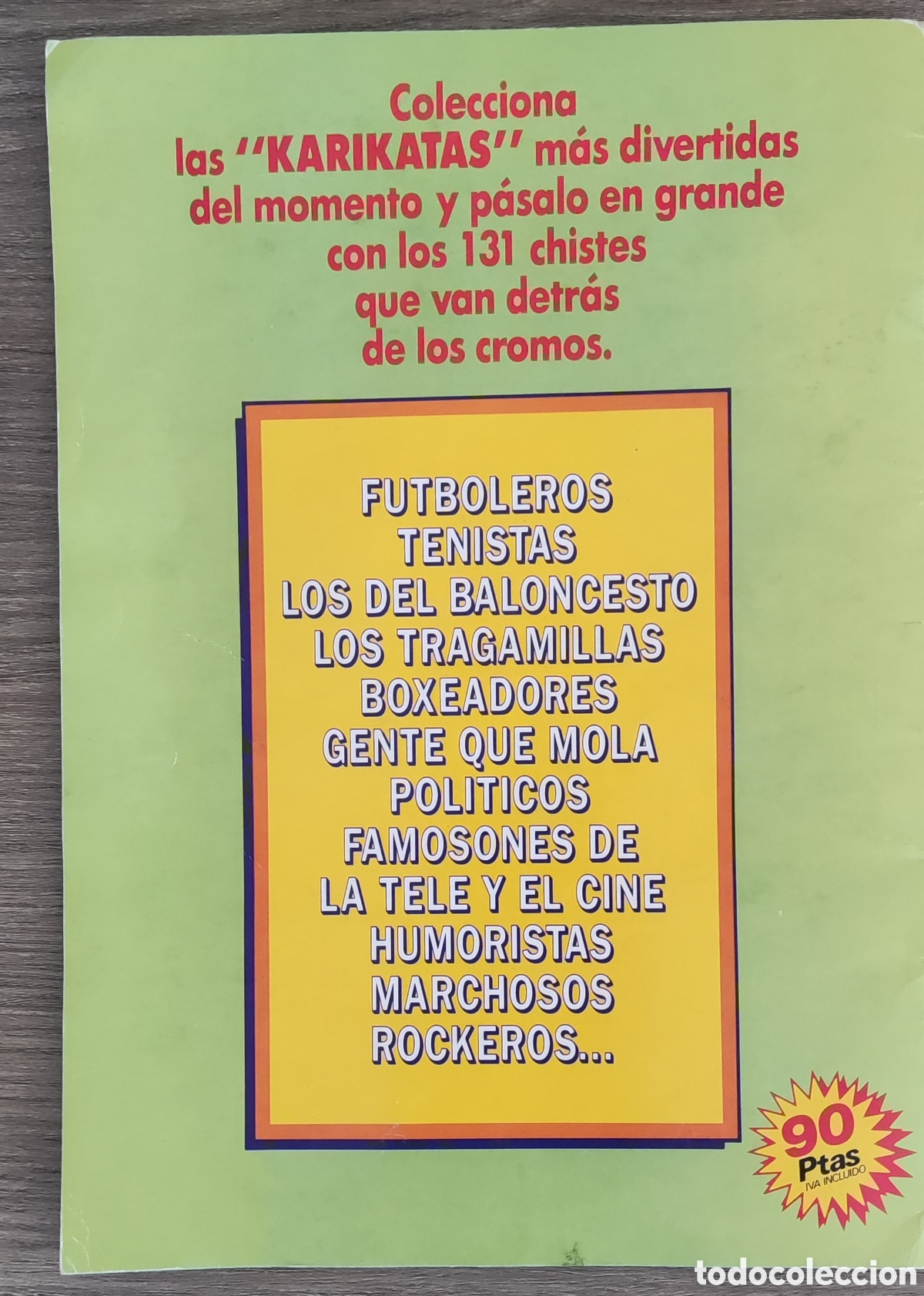 Coleccionismo &aacute;lbum: &Aacute;lbum cromos Karikatas - Foto 3
