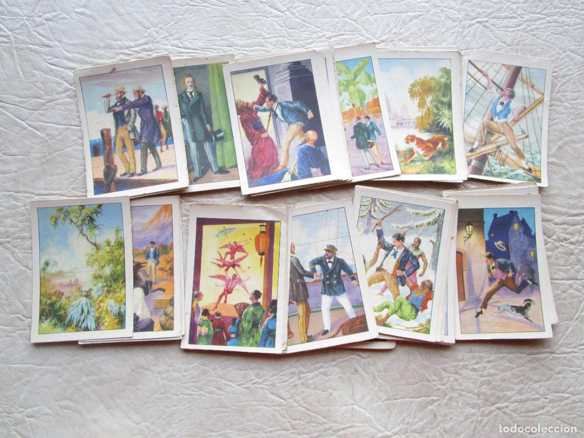 Coleccionismo &Aacute;lbum: cromo coleccion completa la vuelta al mundo en ochenta dias juan bargu&ntilde;o 36 cromos