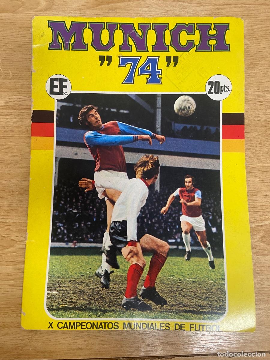 Coleccionismo &aacute;lbum: ALBUM MUNICH &rdquo;74&rdquo; COMPLETO - Foto 1