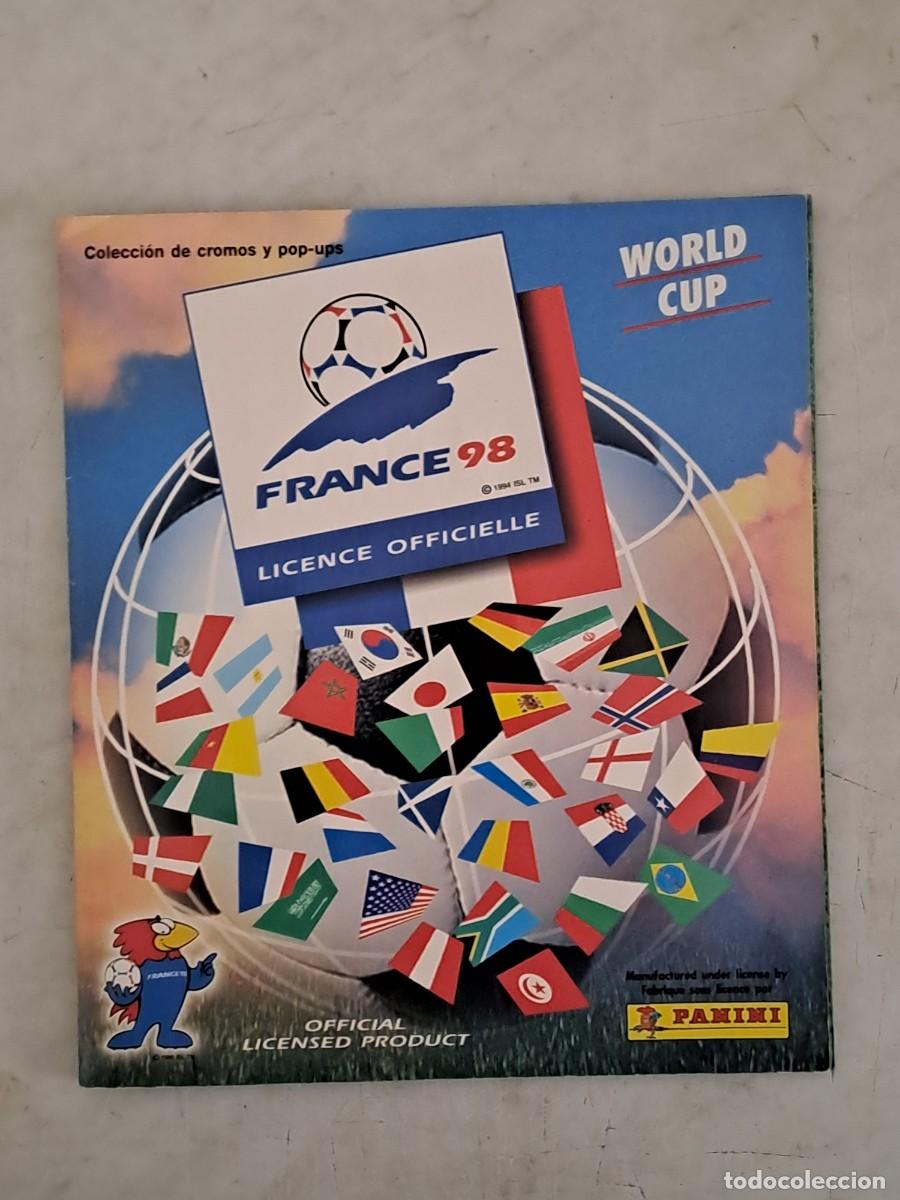 Coleccionismo &Aacute;lbum: &Aacute;lbum completo, France 98, Panini en muy buen estado